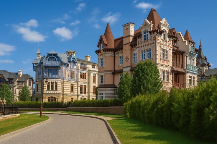 Самые дорогие поселки Московской области